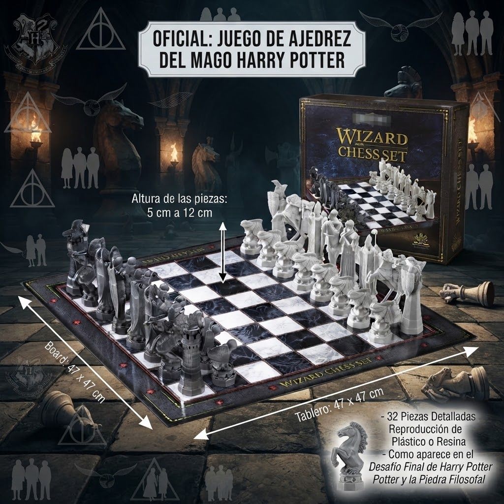 ajedrez de Harry Potter