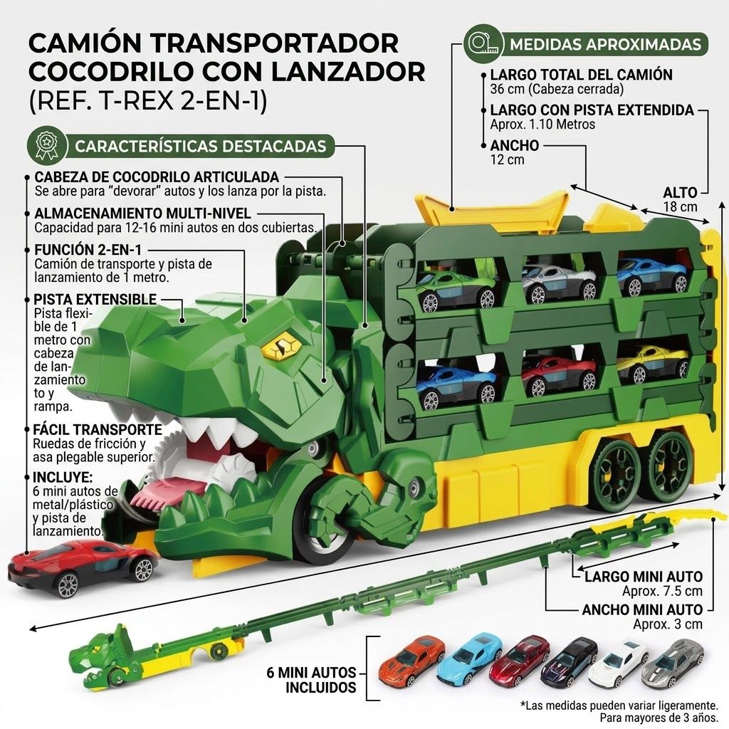 Cocodrilo transportador